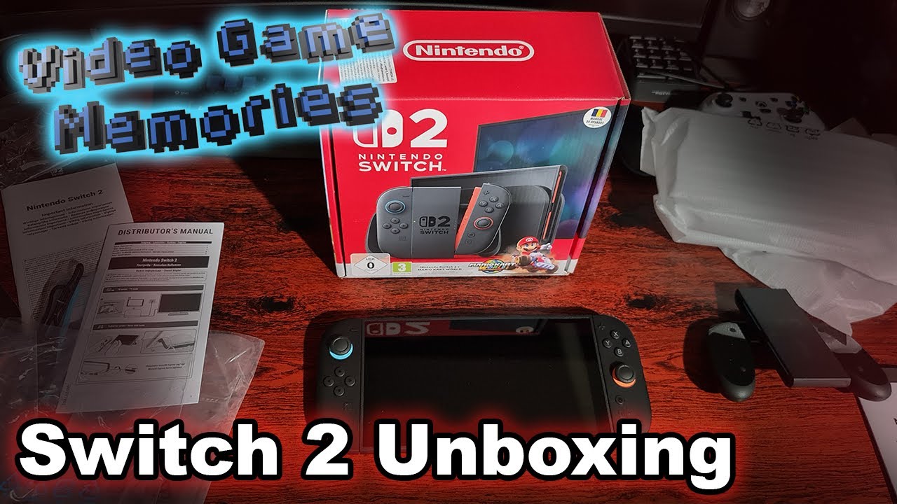 Switch 2 Console Unboxing