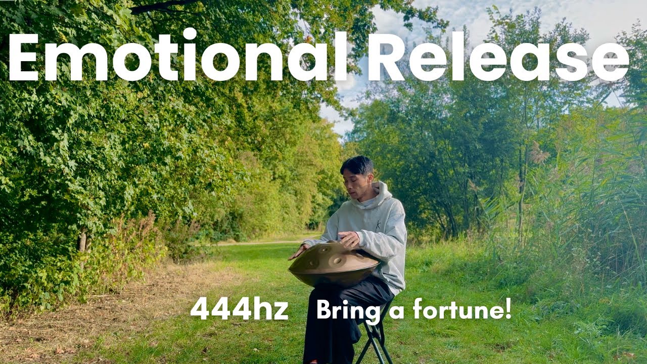 444hz | Let Go of Stress with Relaxing Handpan Soundscape
