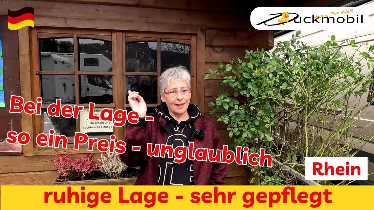 Wohnmobilstellplatz Siebengebirgsblick in Rheinbreitbach am Rhein - gemütlich mit Herz