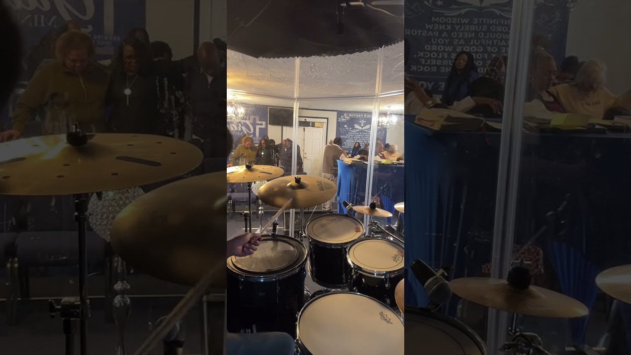 Playing drums for PGM 1-11-26 service