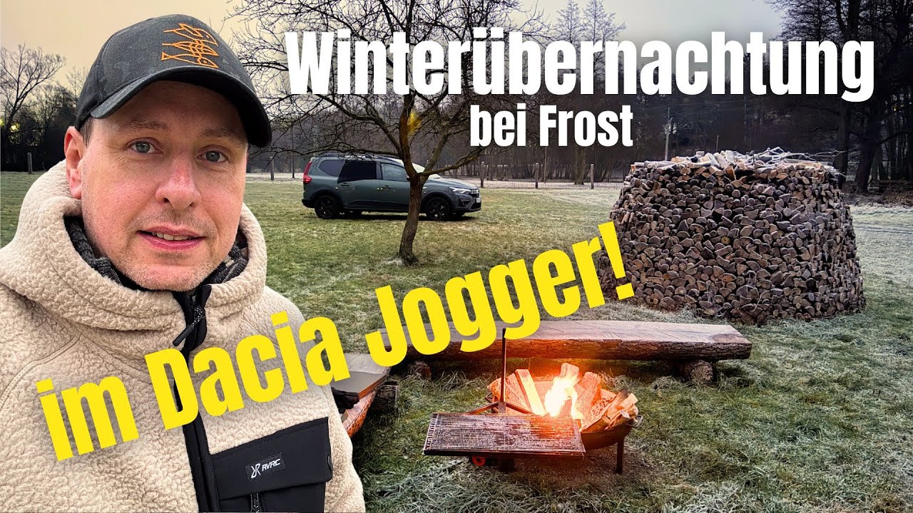 Dacia Jogger - Car Camping im Winter! 🥶❄️❄️❄️🚙