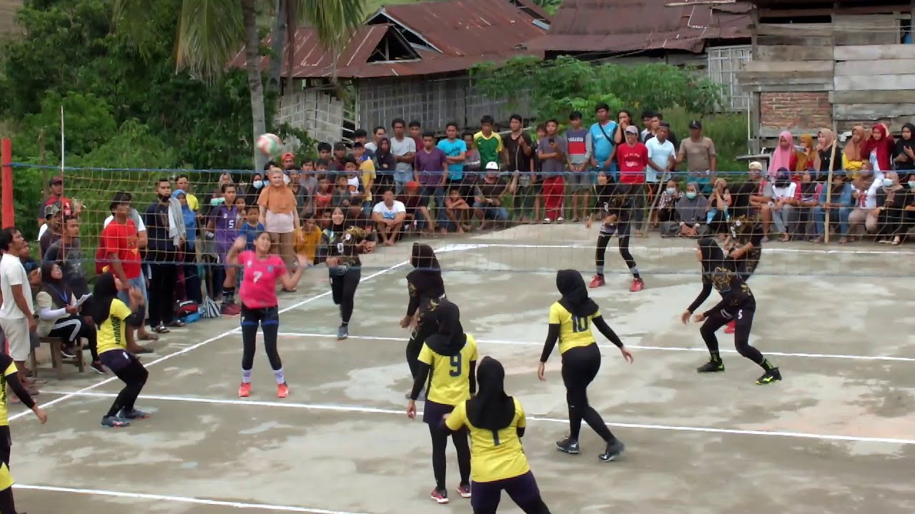 Turnamen Volly Ball Putri Desa Tallu Bamba / Batu - Batu Vs Pasbar