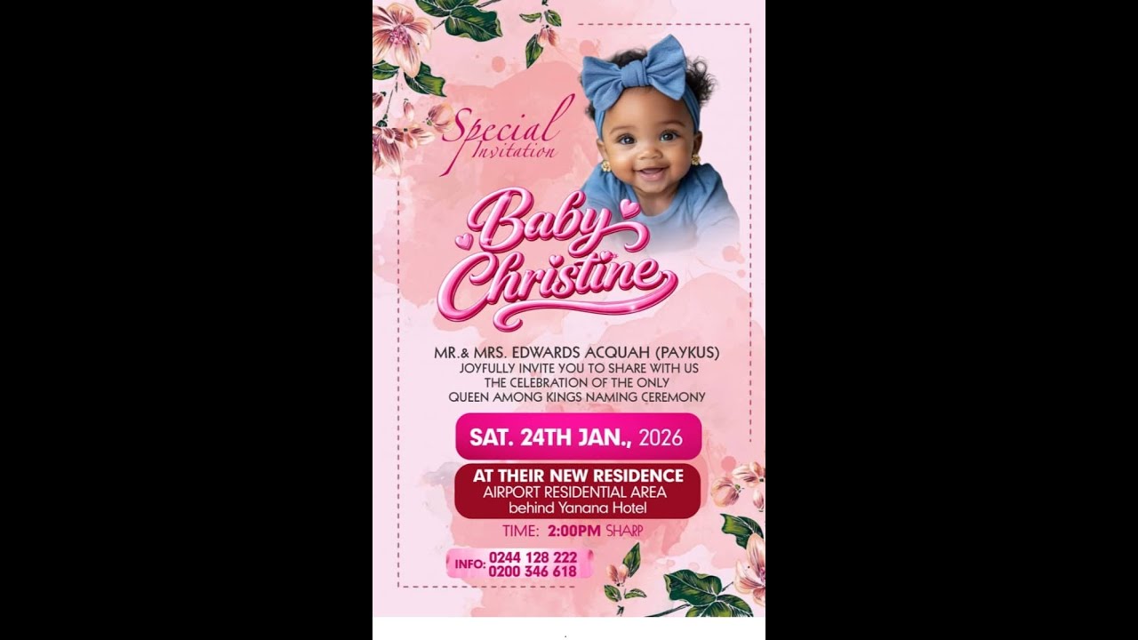 the most beautiful naming cmony in sunyani,from paykus