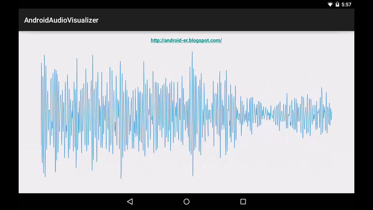 Create audio Visualizer for MediaPlayer