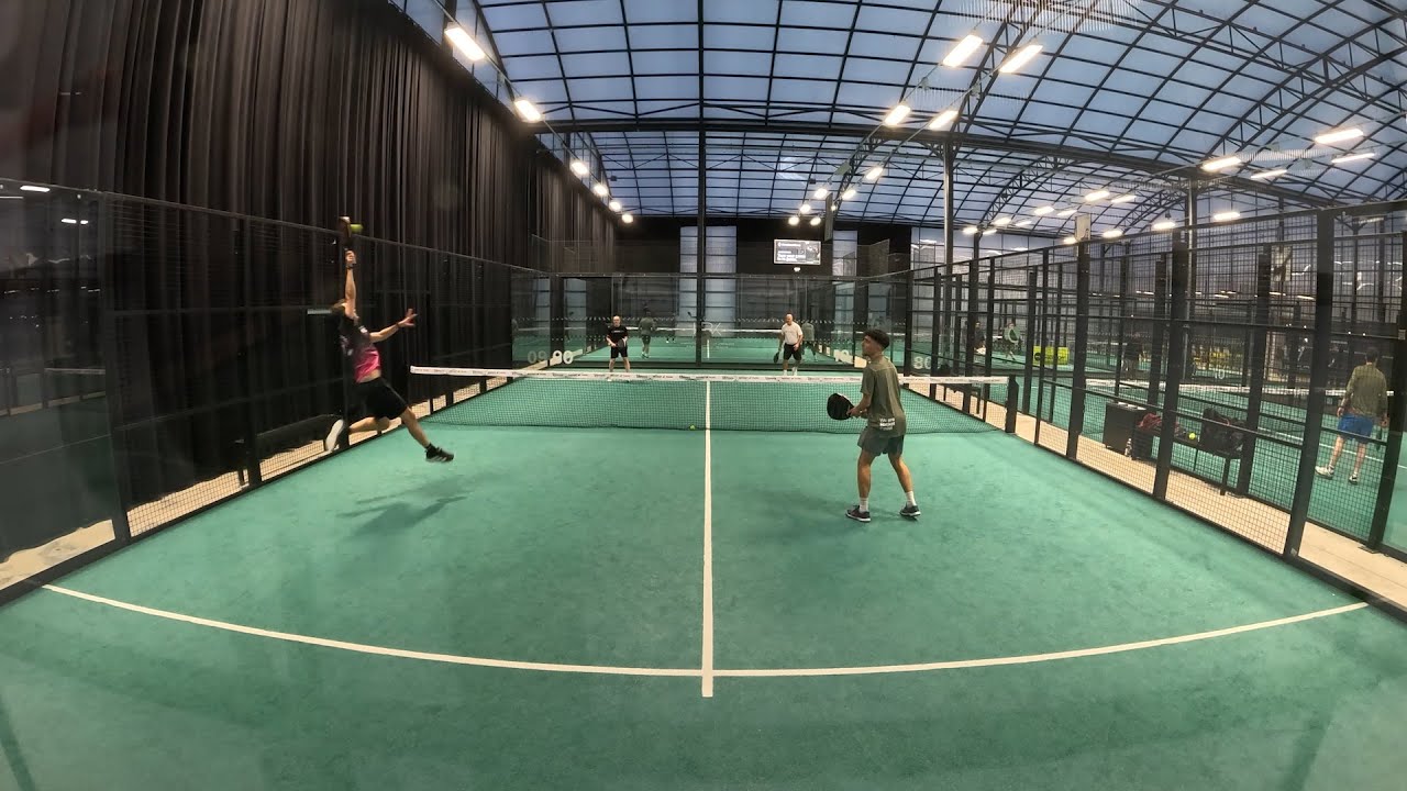 Rocket Padel Ilford (9-Jan-2026): PO&VR v JH&RK (highlights)
