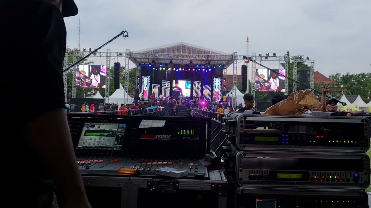 Cek sound Adella Aeromax production alun