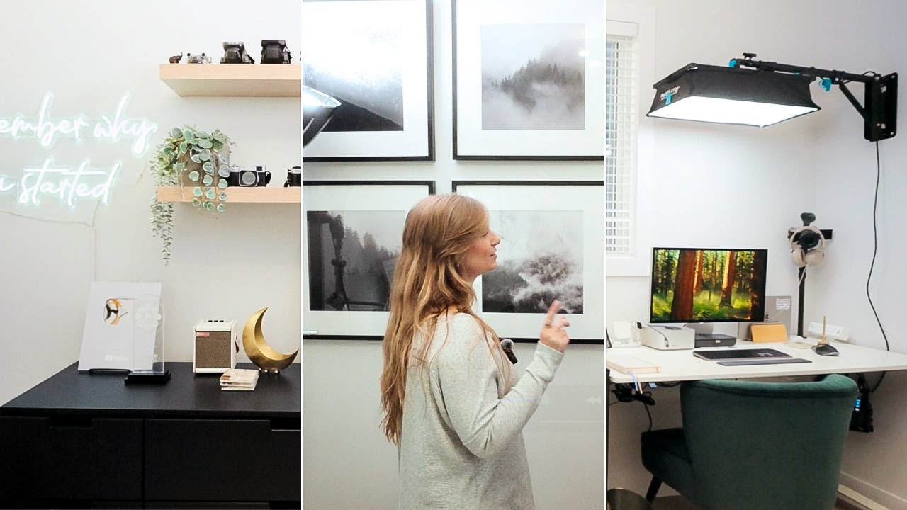 How I Designed My Office for Faster Content Creation | OFFICE TOUR 2025