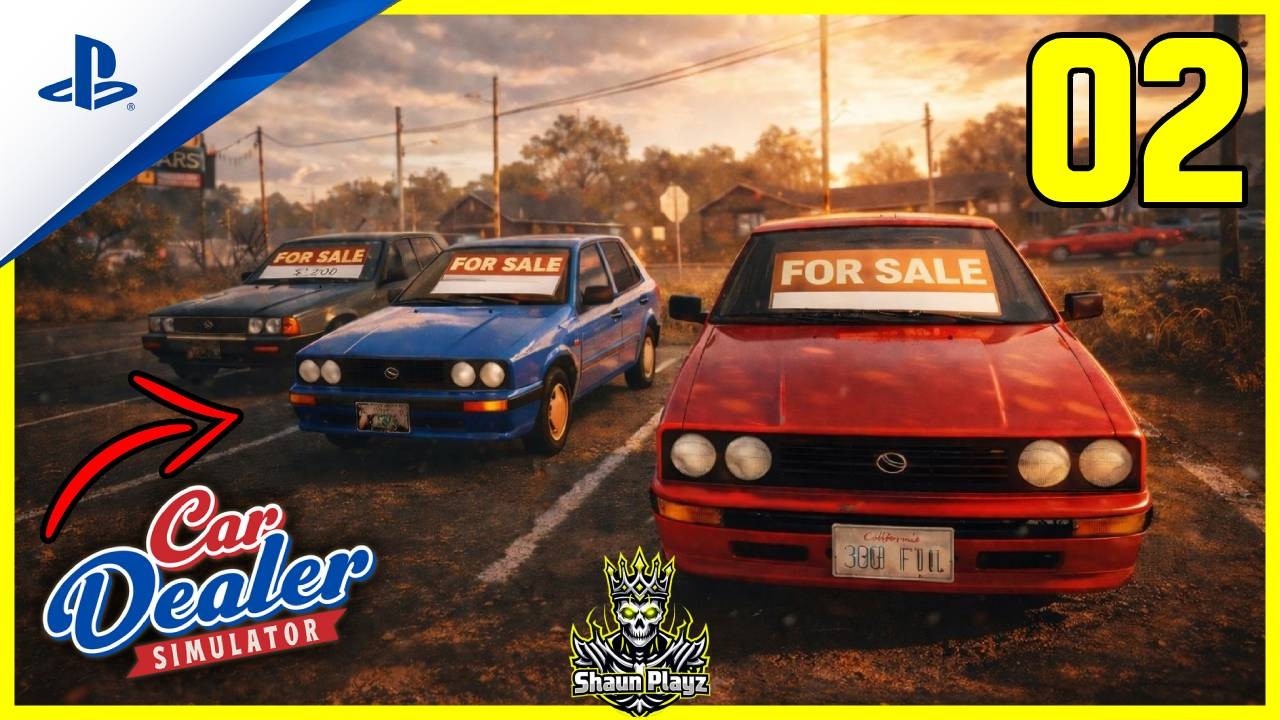 Car Dealer Simulator|Buying More Used Cars And Washing Them Until The Next Time(02) PS5