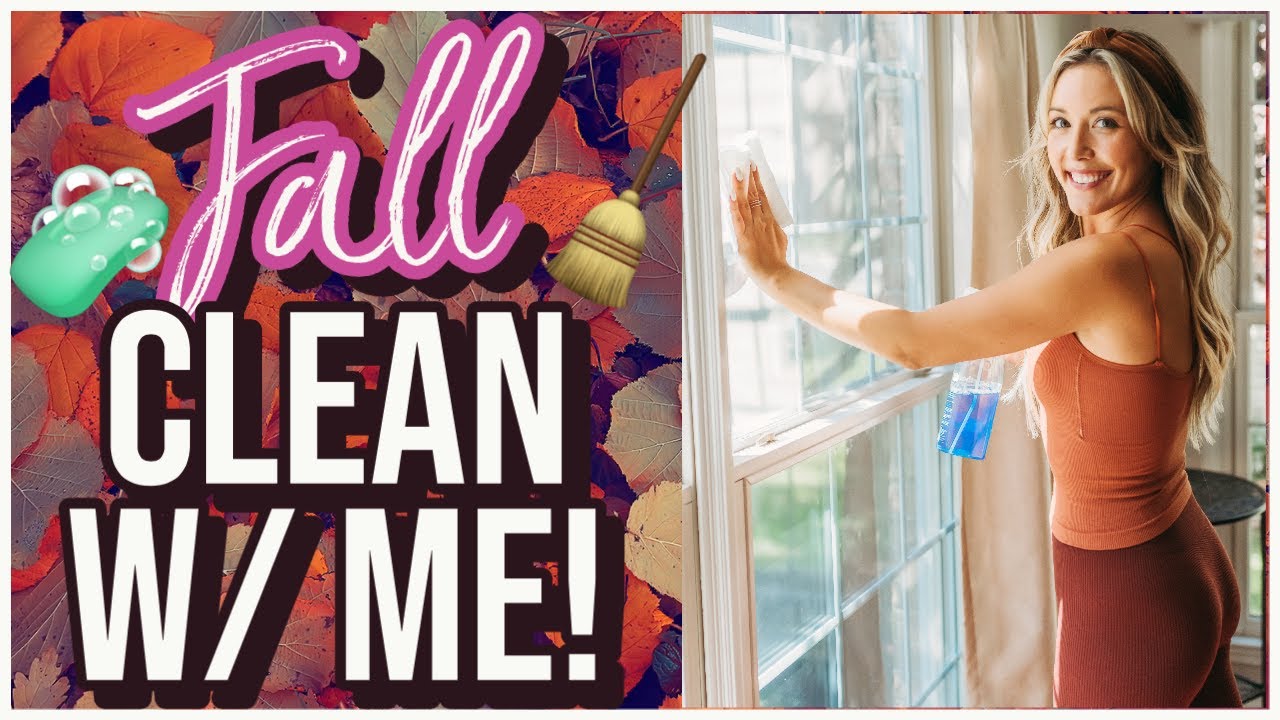 2022 FALL CLEAN WITH ME! 🍂✨🧹🏡 ALL DAY ENTIRE HOME DEEP CLEANING MOTIVATION! 💪🏼 