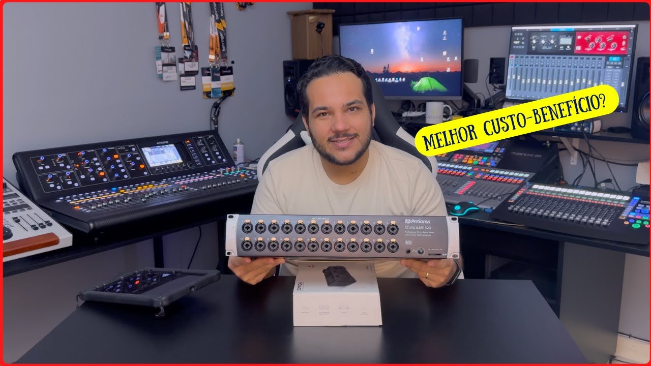 PreSonus StudioLive 32R: Por que é minha escolha