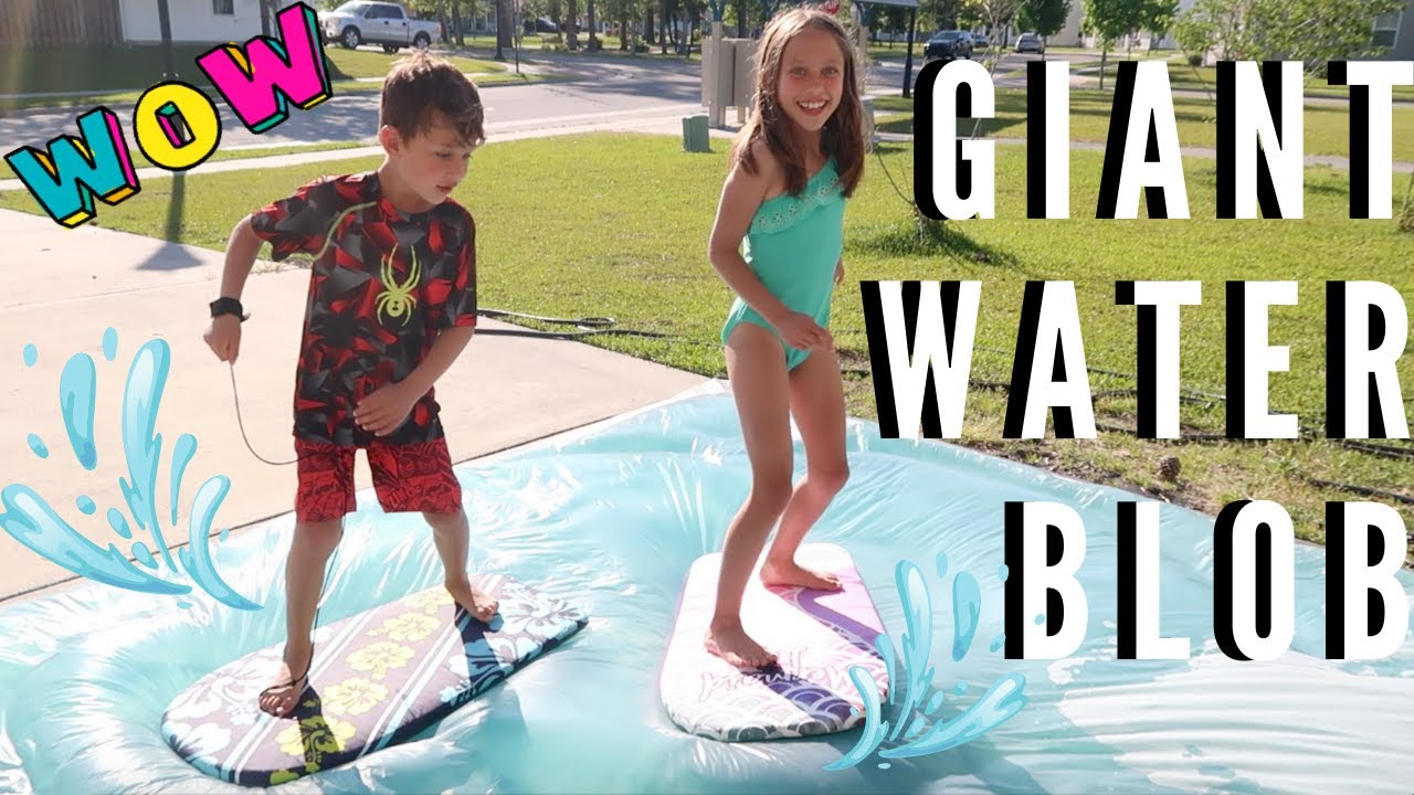 GIANT WATER BLOB how to | kids activities