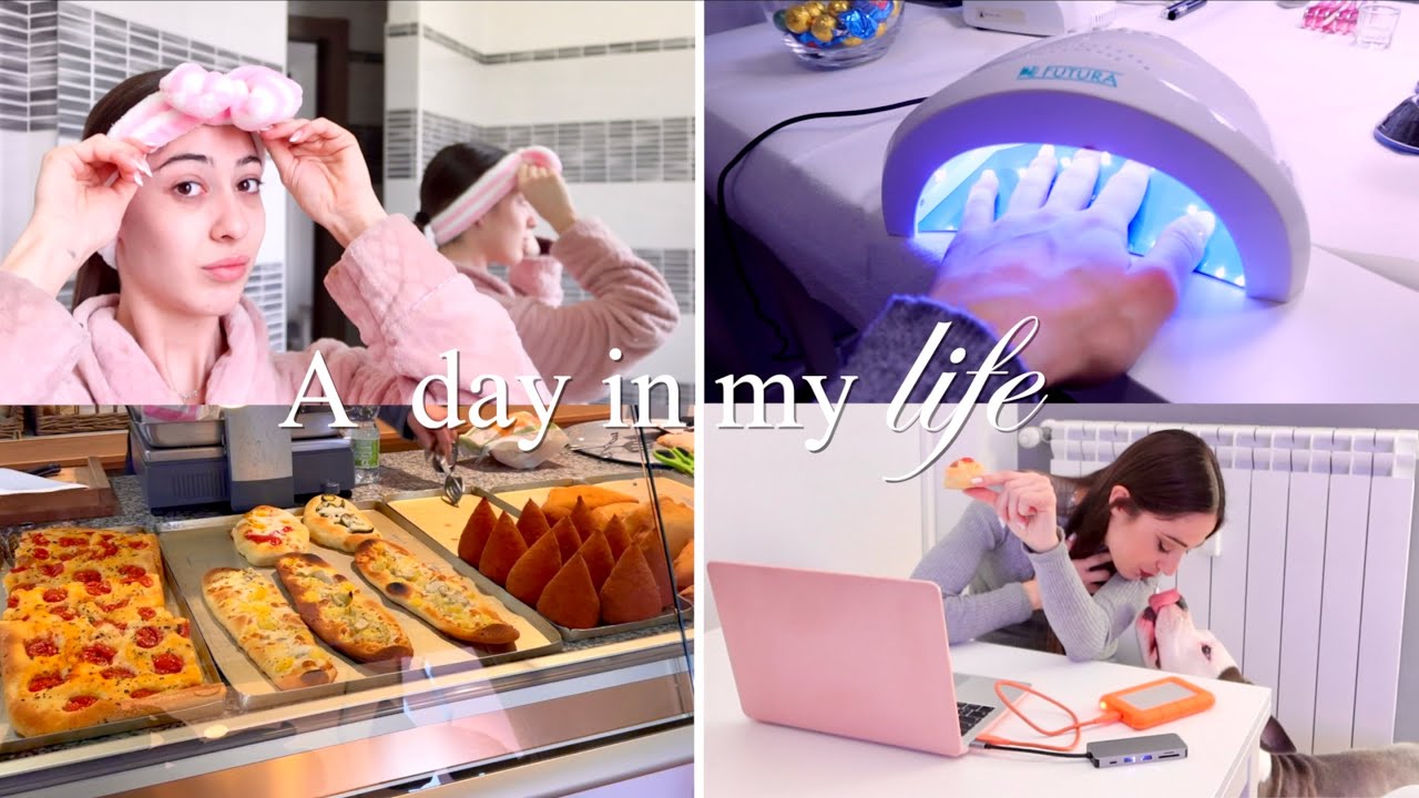 A DAY IN MY LIFE ☕️ 💅🏻 🦮 🏥  *realistico* - Valentina Lattanzio