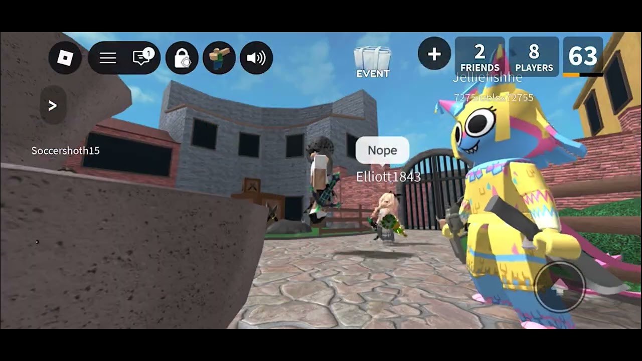 Raw vid!! Game name: MM2 on roblox