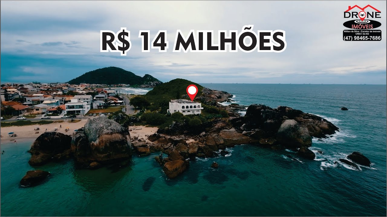 LINDA CASA entre a PRAIA GRANDE e PRAINHA em SÃO FRANCISCO DO SUL - SANTA CATARINA - R$ 14 MILHÕES