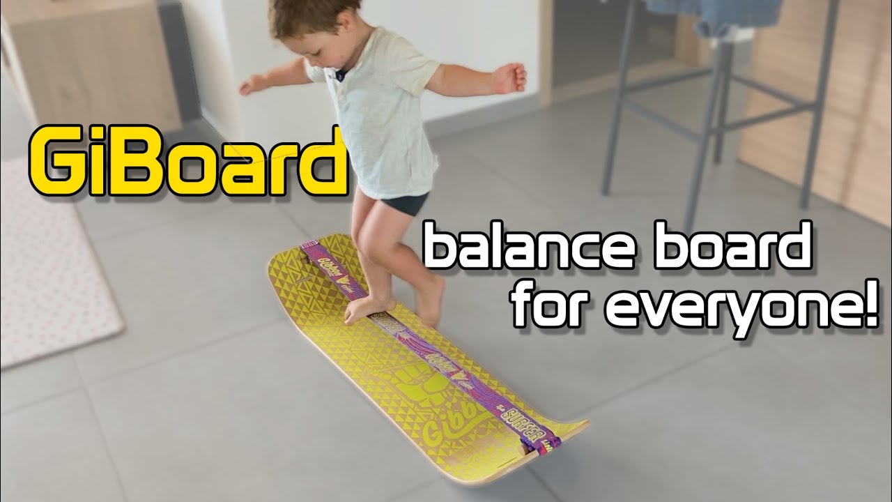 Giboard — обзор портативной доски для слэклайна и баланса