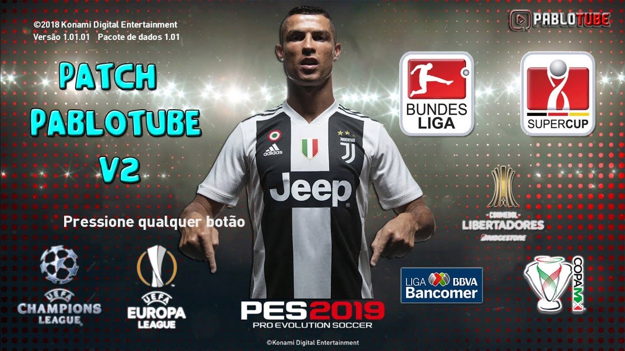 PES 2019 PATCH PABLOTUBE V2 AIO DOWNLOAD