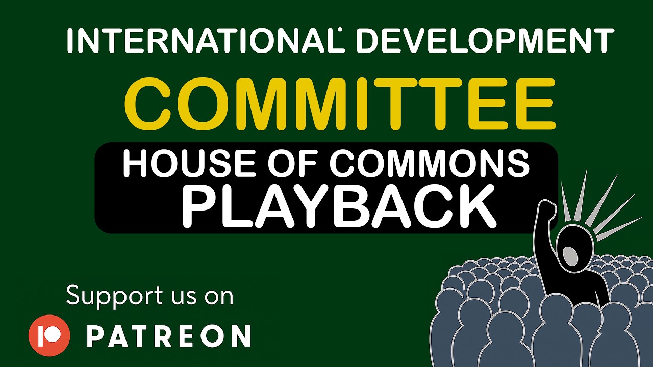 Future of UK aid and assistance - International Development - Select Committee - 20/01/2026