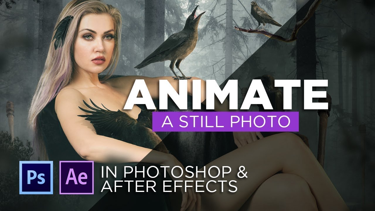 Animate A Photo Using Photoshop + After Effects