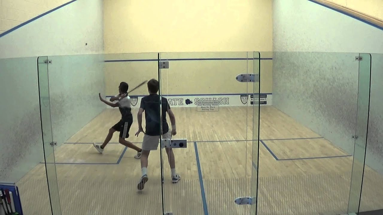 SQUASH US 2015 PERUCCI VS ALEXANDER BERNHARD 1 SET