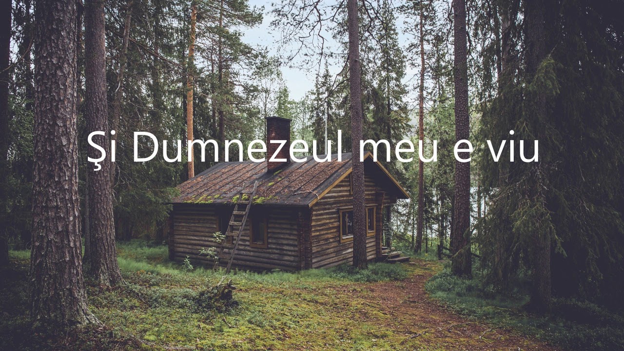 Eu ştiu că am în cer o casă