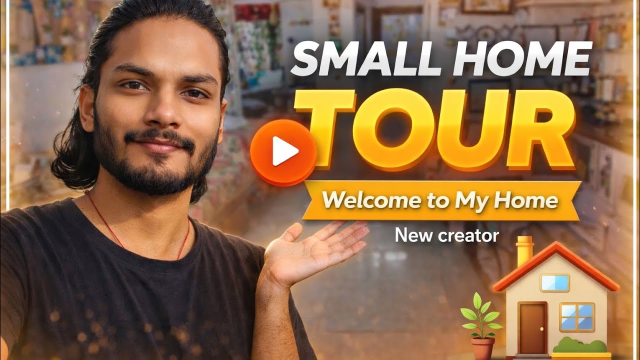 My Small Home Tour🤩 | New Creator First Home Tour??#home#tour#vlogs#dailyvlogs#ride_worrior.