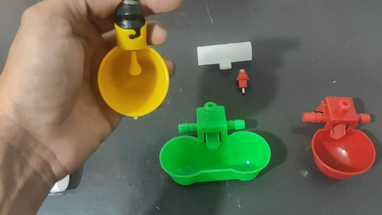 QUAL MELHOR BEBEDOURO PARA GALINHAS E CODORNAS ?