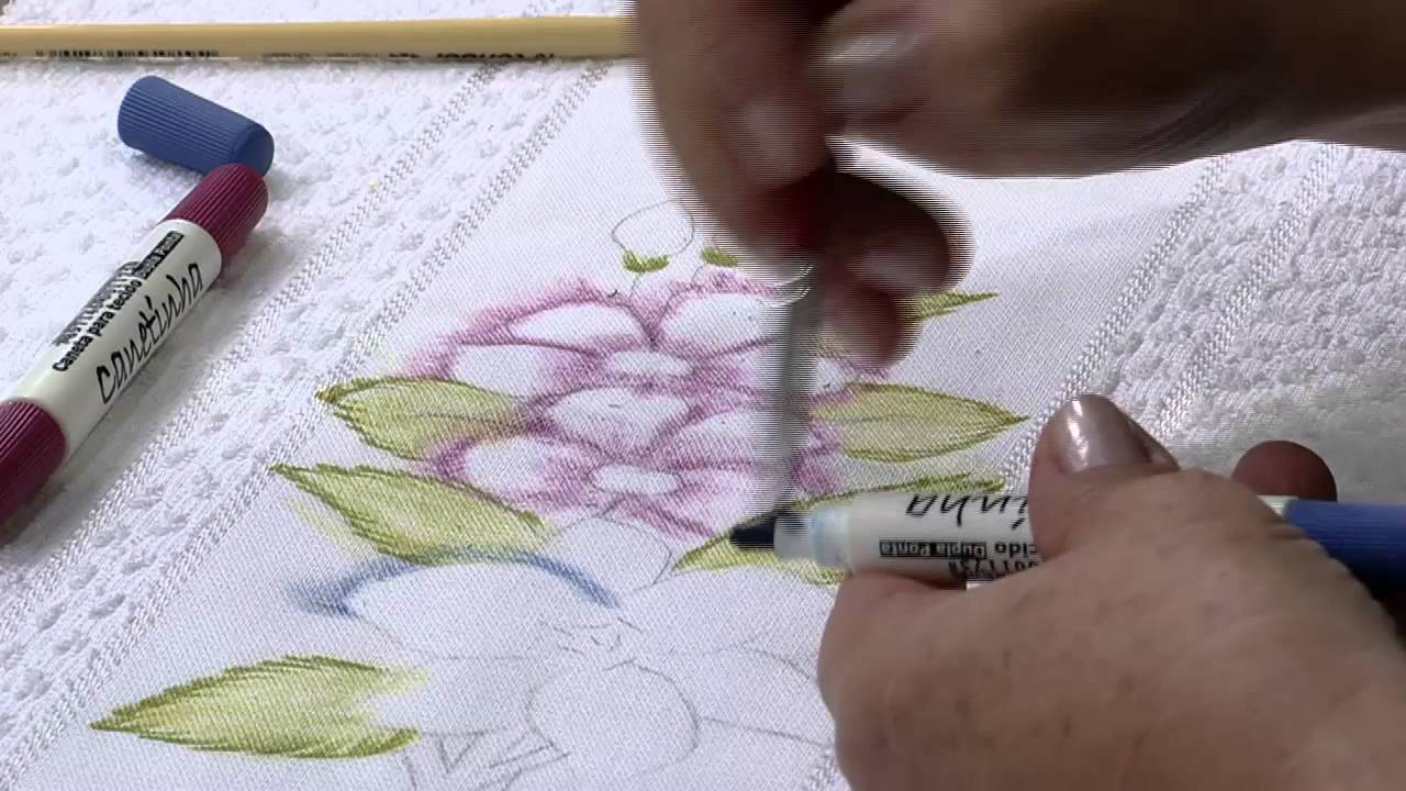 Mulher.com 27/02/2014 Márcia Caires - Pintura com canetinha Parte 1/2