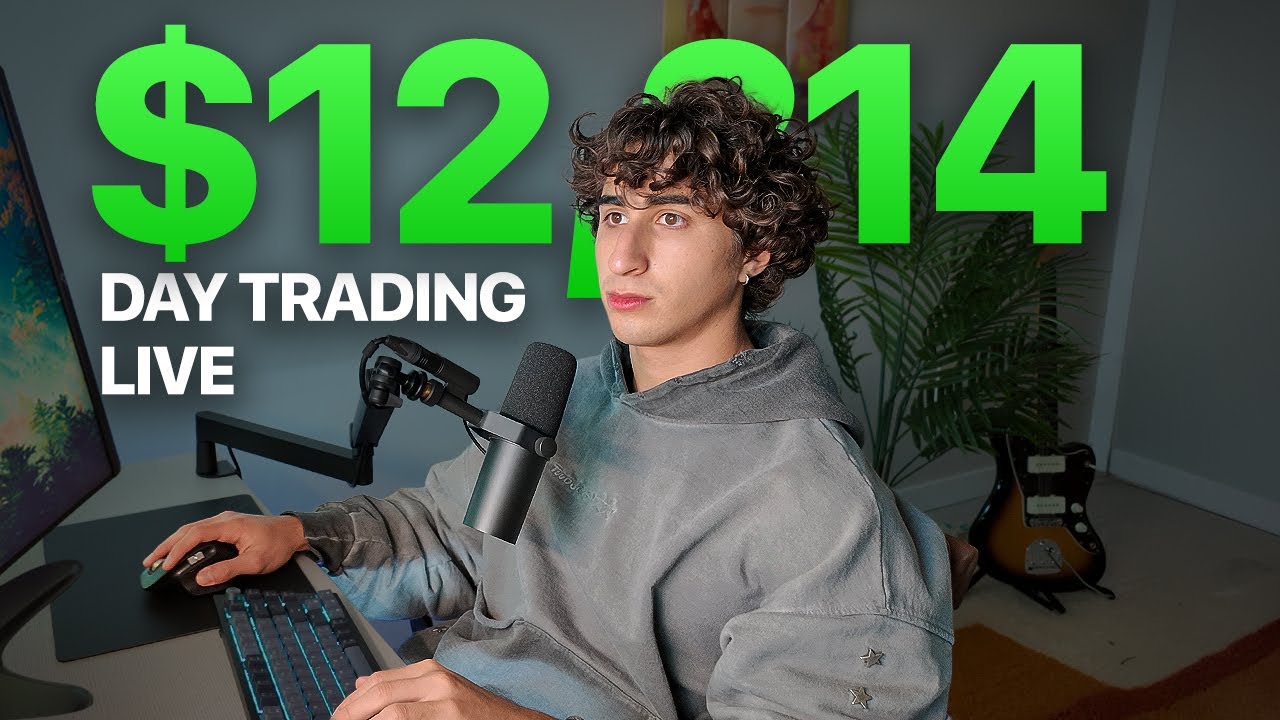 How I Made $12,214 Day Trading In 1 MINUTE (FASTEST TRADE EVER)