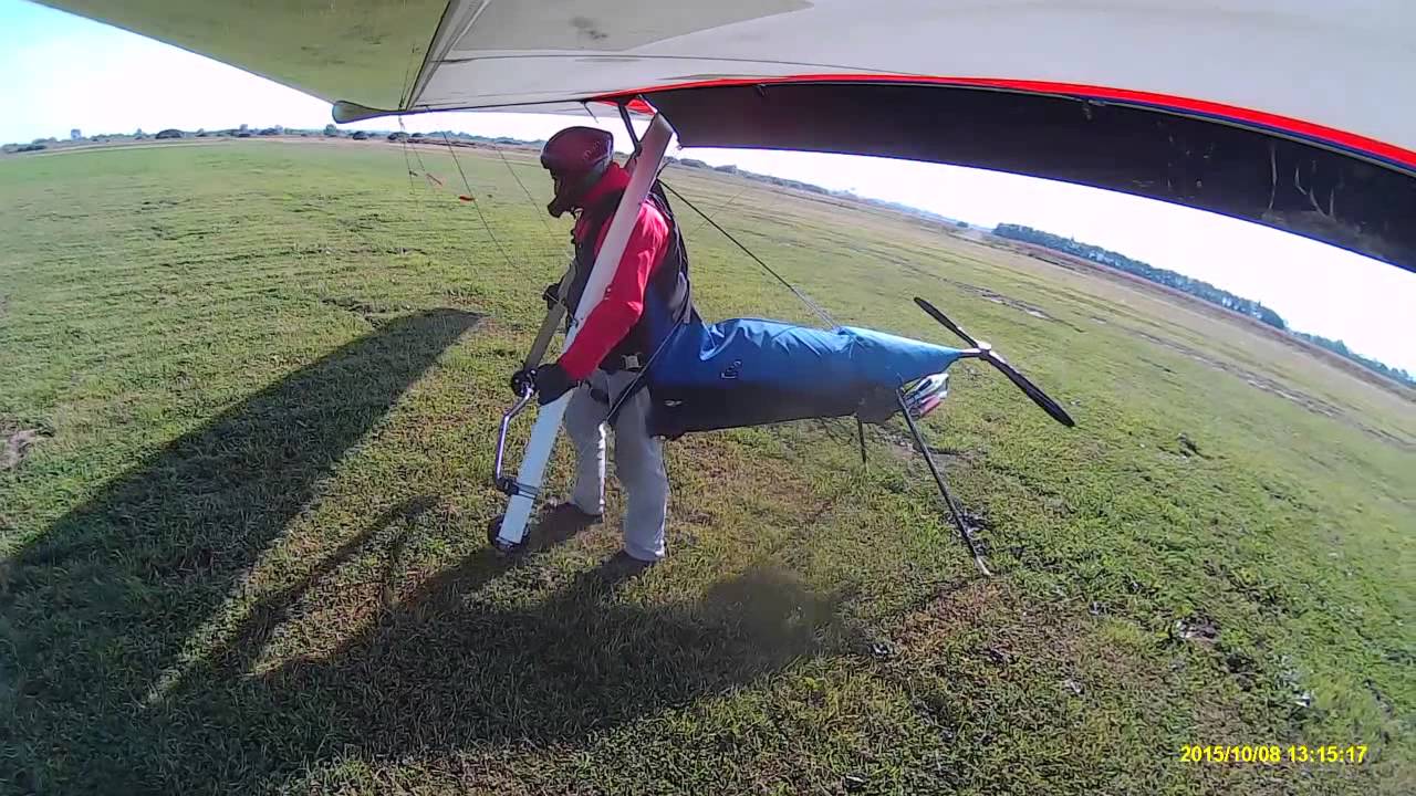 MOSQUITO NRG AEROS PHANTOM PART 7 FLPHG CRASH TAKE OFF HANG GLIDING