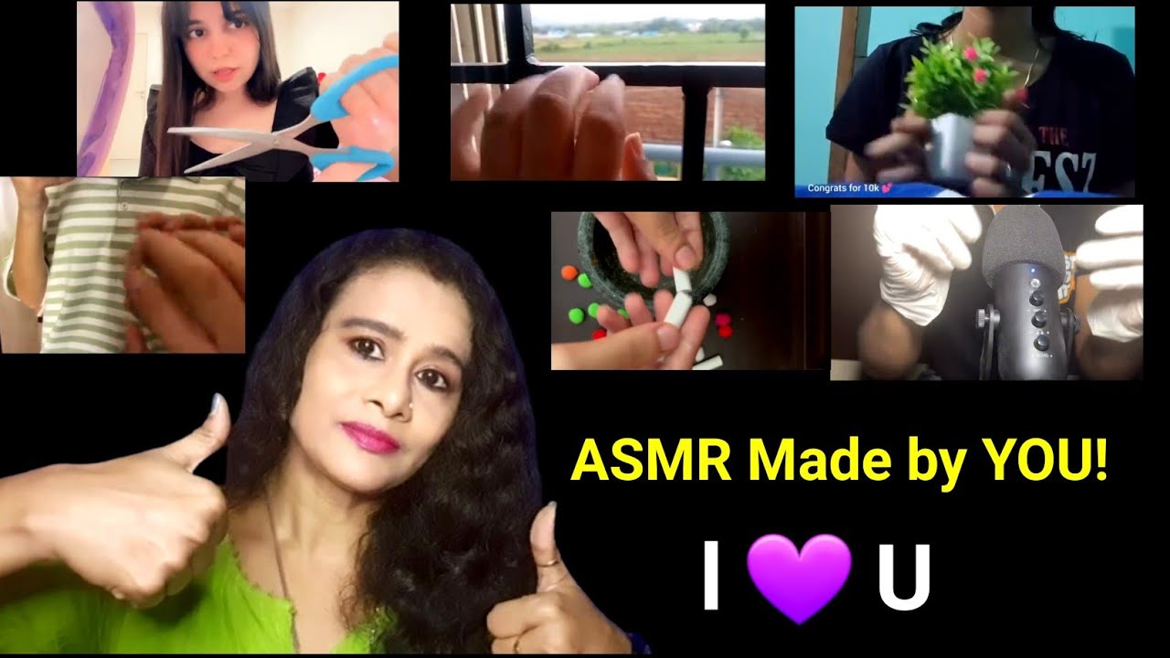 ASMR with My Subscribers 💖 | Unique Triggers, Real Connection | DEARLY ASMR|hindi asmr