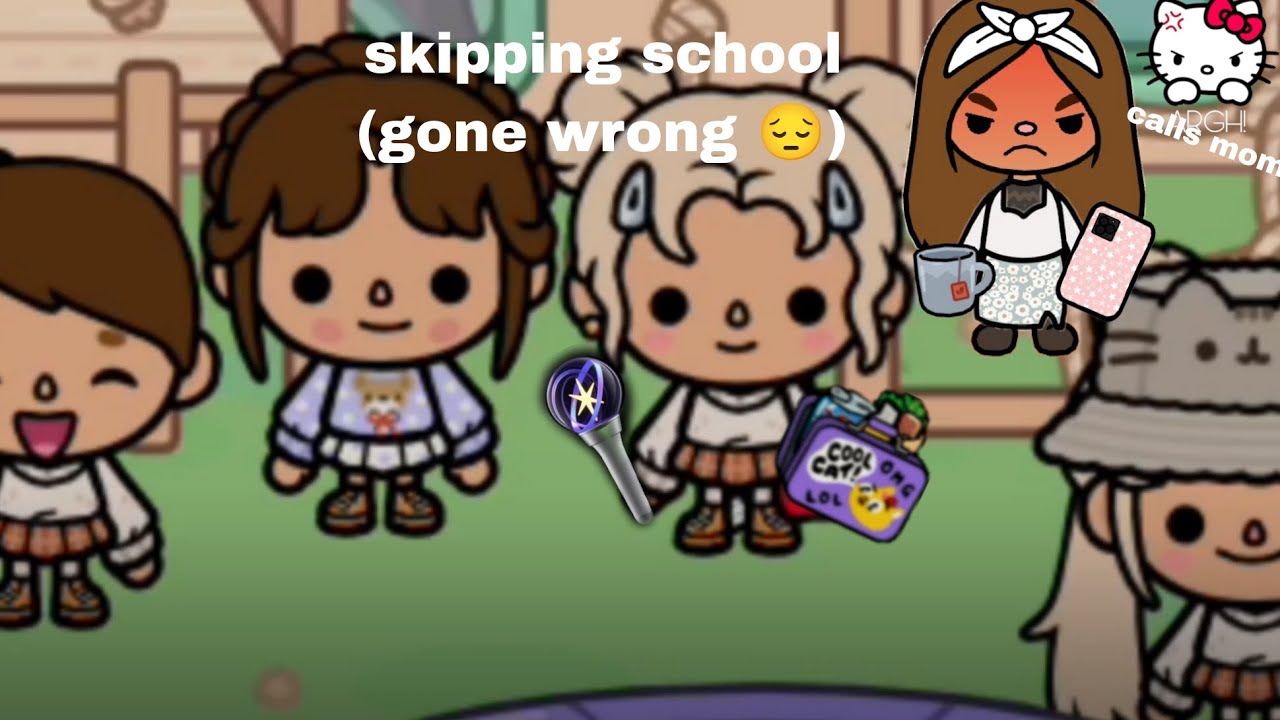 skipping school gone wrong 😔😭......ehe🌸✨