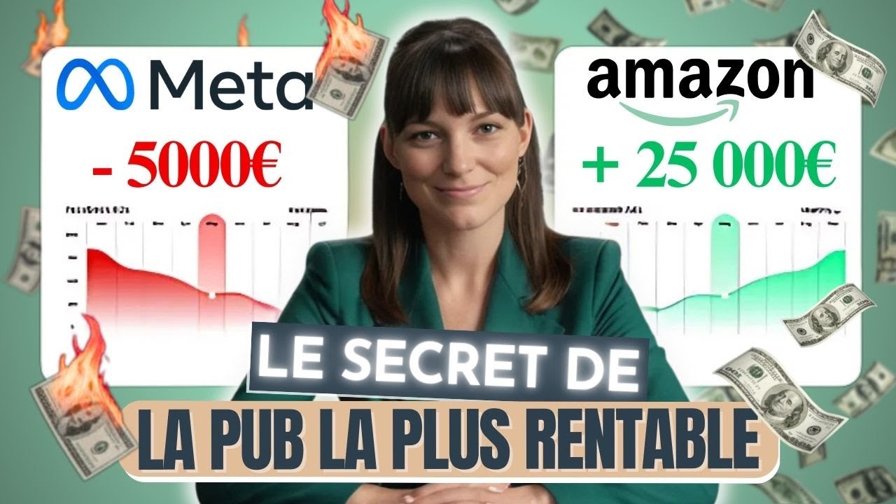 Amazon Ads : 5x plus rentable que la publicité Meta ! (et personne n’en parle)