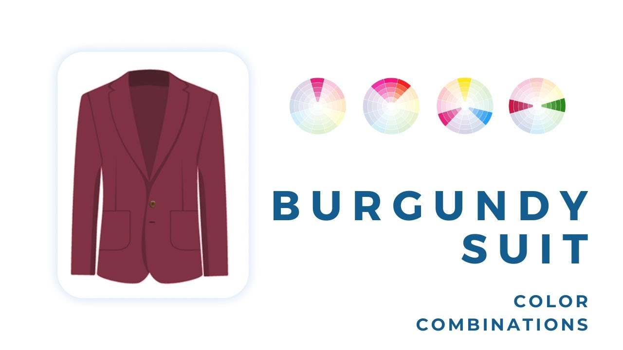 Как сочетать бордовый костюм с рубашками и галстуками разных цветов [с обувью]