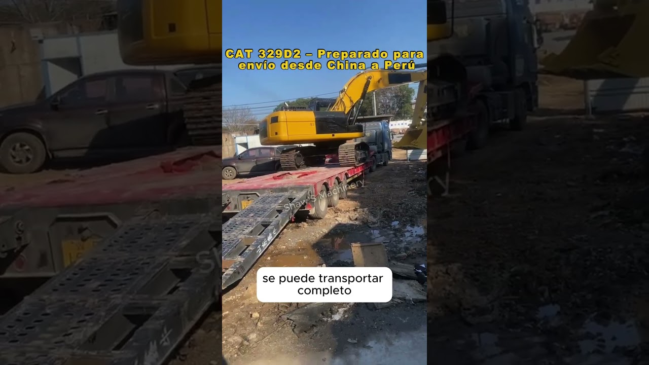 CAT 329D2 – Listo para envío a Perú y Chile!