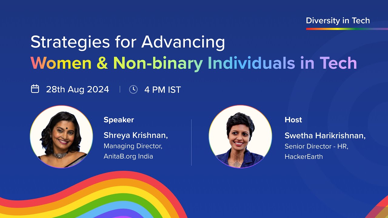 Diversity in Tech: Strategies for Advancing Women & Non-binary Individuals in Tech