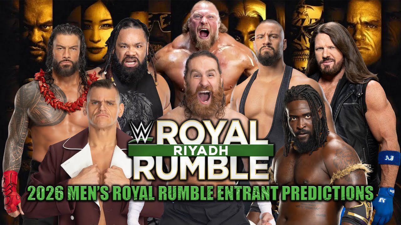 Прогнозы на участников мужского турнира Royal Rumble 2026 от WWE