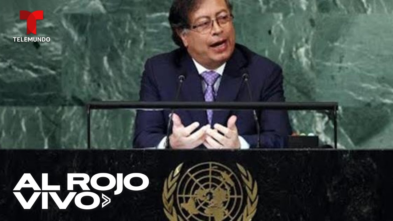Discurso del presidente colombiano Gustavo Petro ante la ONU | Al Rojo Vivo | Telemundo