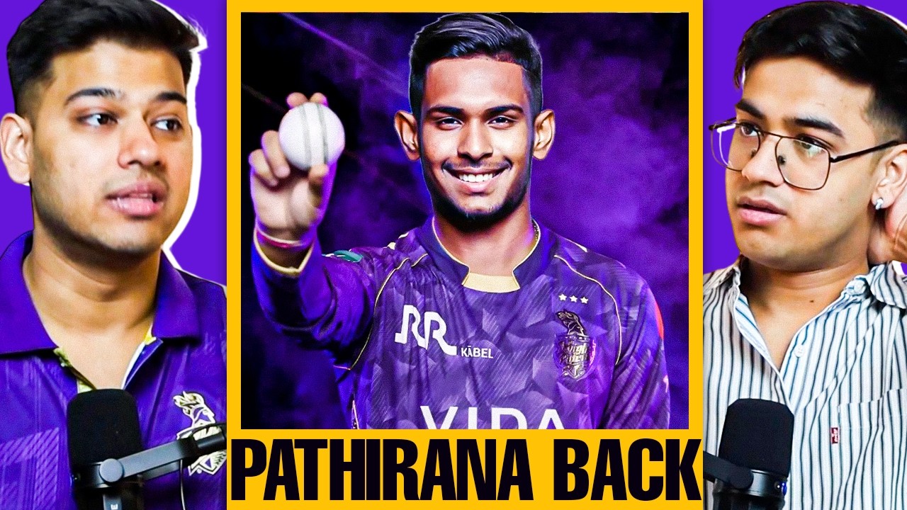 Big News for KKR Fans 😳 Pathirana Coming Back for IPL 2026 | KKR Squad Update