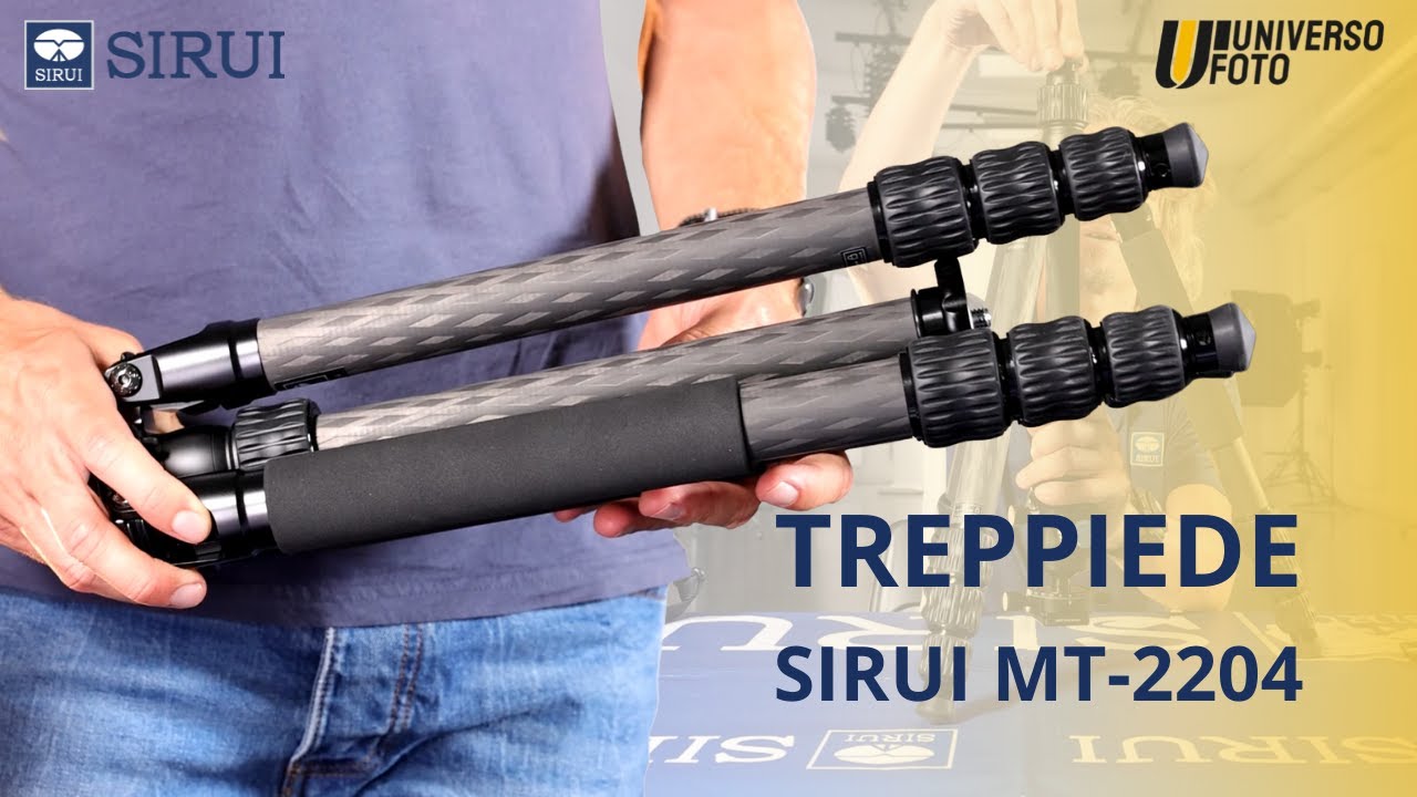 Treppiede Fotografico Sirui MT-2204: Cavalletto per fotografo amatore e fotografo professionista!