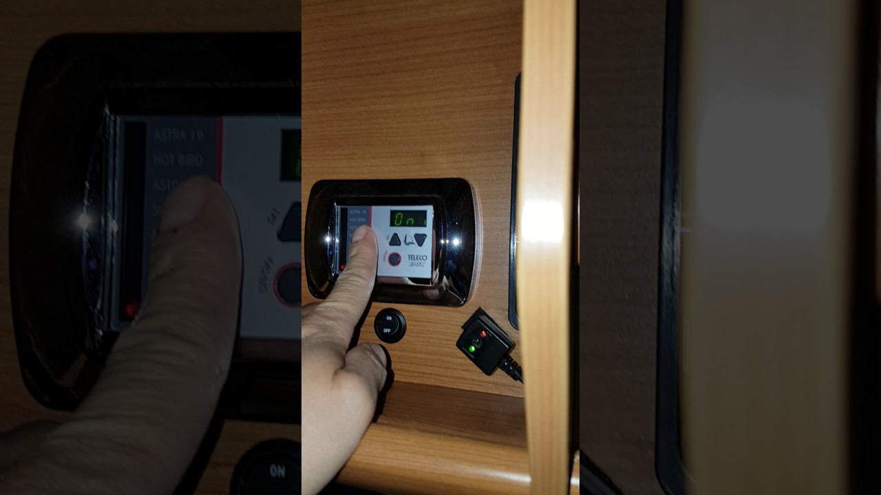 Ursl Carado A 464 TV und Sat-Sch&uuml;ssel