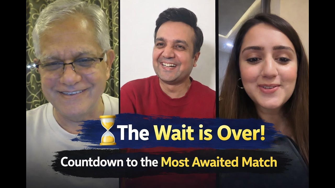 ⌛ The Wait is Over! Countdown to the Most Awaited Match | #cricketanalysis #pakvsind