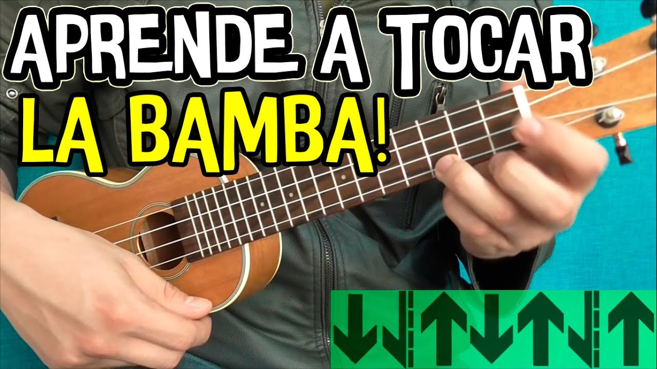 Como tocar La Bamba en ukulele (Tutorial paso a paso en 5 minutos) How to play Bamba