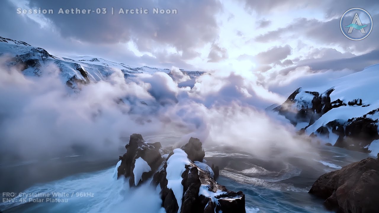 Glacial Arctic Wind | Crystalline Deep Focus | Aether-03: Arctic Noon