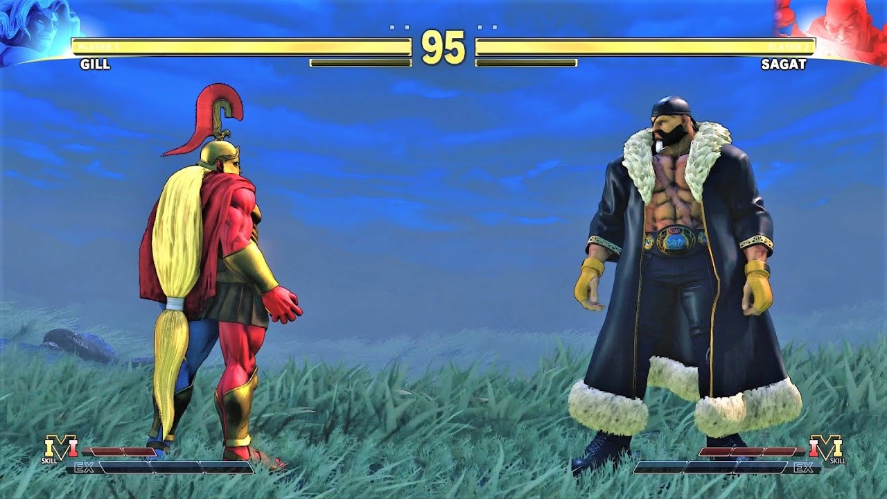 Sparta Gill vs CPT Sagat (Hardest AI) - STREET FIGHTER V