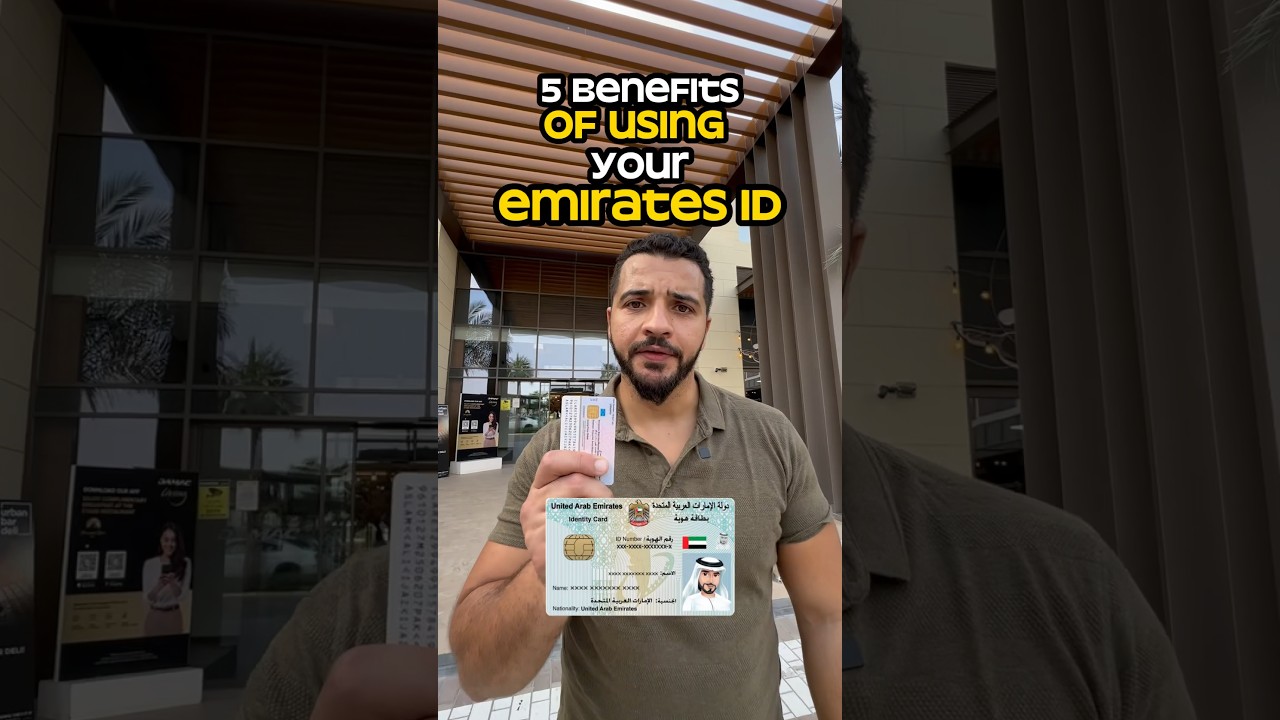 Откройте для себя возможности Emirates ID в ОАЭ! 💳 Вот ваш ключ к удобству
