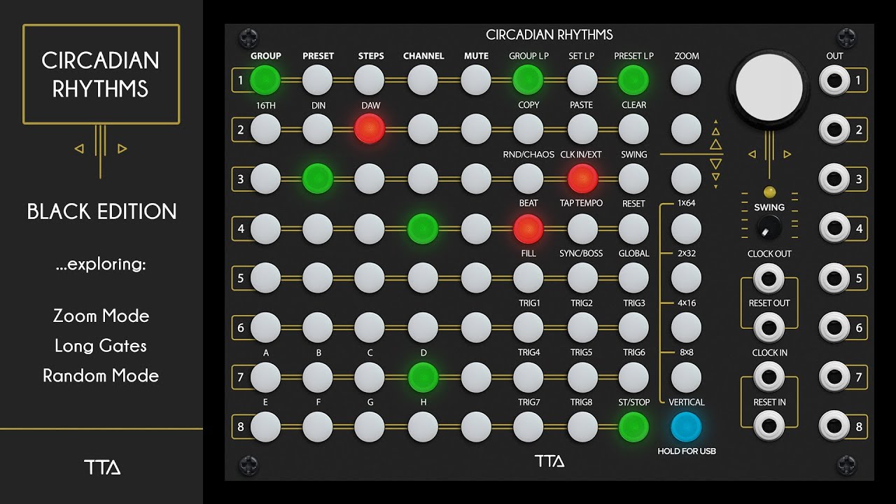 Circadian Rhythms Black Version