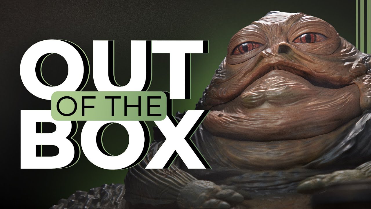 Jabba the Hutt on Throne 1/6 Scale Star Wars Figure Unboxing | Out of the Box