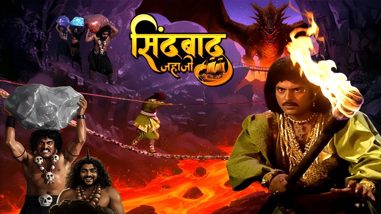 मौत की वादी में सिंदबाद की जान के पीछे पड़े ख़तरनाक राक्षस | Sindbad Jahazi | Alif Laila Ep 67