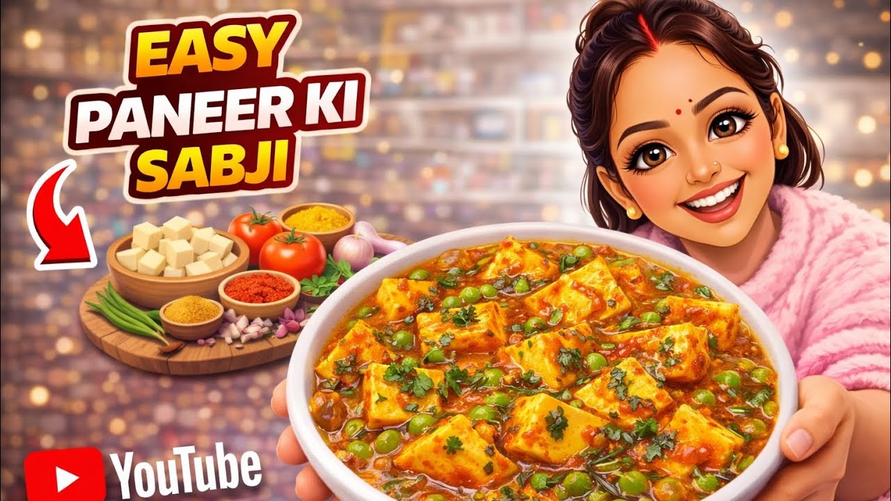 Easy Paneer Ki Sabji Recipe 