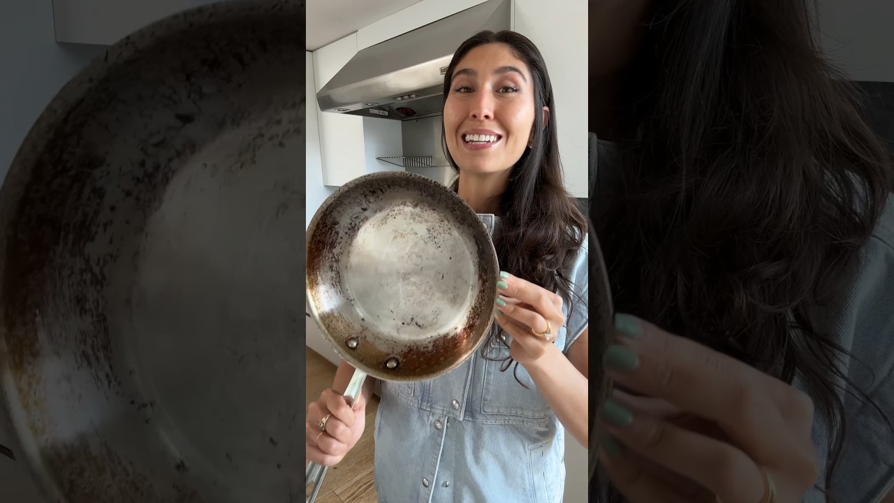 How to make your stainless steel pan nonstick...